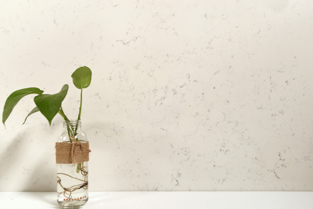 carrara white quartz stone