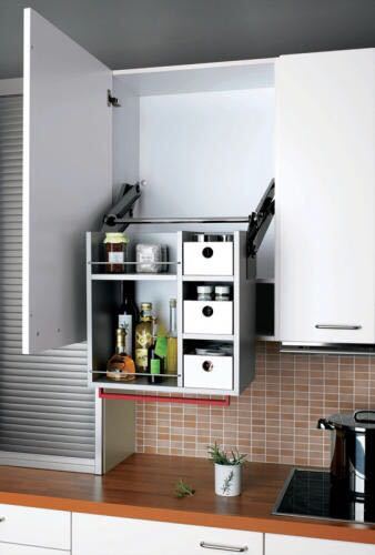 This kitchen design makes the elderly more comfortable and comfortable when cooking