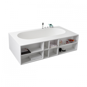 stone resin bathtub