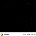 GLD-11 3.2m*1.6m black color engineered quartz kitchen countertop 
