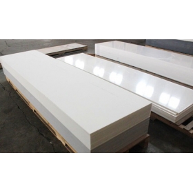 white acrylic solid surface