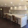 High temperature resistance vein quartz marble countertops 