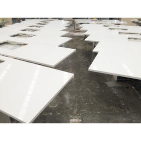 quartz countertops white