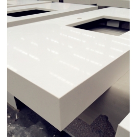 white sparkle quartz countertops
