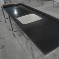 man made black quartz countertops kitchen 