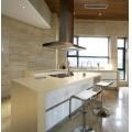 No-radiation engineered kitchen quartz countertops 