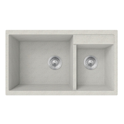 white undermount kitchen sink