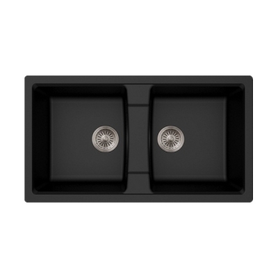 double bowl kitchen sink