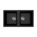 double bowl composite granite kitchen sink 