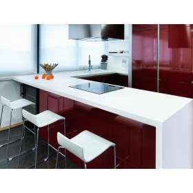 white solid surface countertops