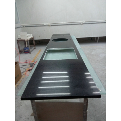  black acrylic Solid Surface