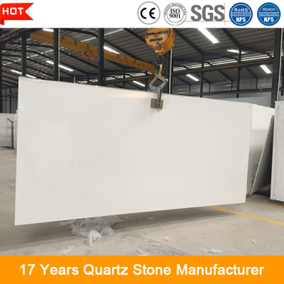 white artificial quartz stone