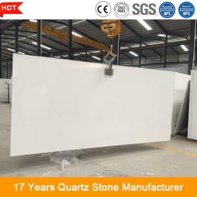 white artificial quartz stone