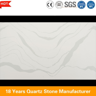 white sparkle quartz stone countertop